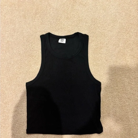 Aritzia Sunday Best Black Tank Top - Picture 1 of 3